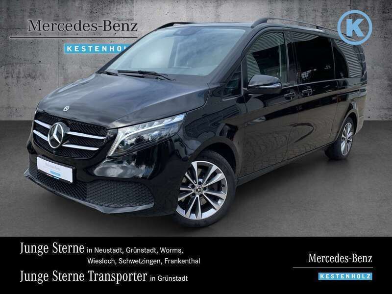Obsidianschwarz Gebraucht 2023 Mercedes V300 Avantgarde Van / Kleinbus | 66.640 € (Fairer Preis) - Bild 1/4