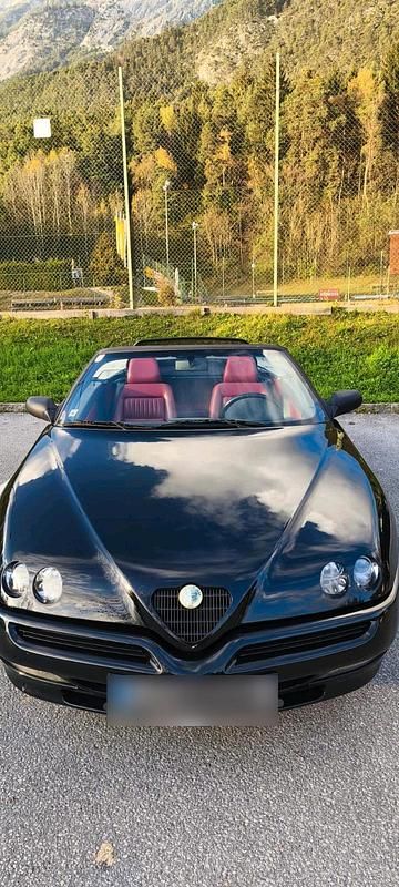 Gebraucht Alfa Romeo Spider 150 PS (110 kW) 1997 Schwarz Cabrio
