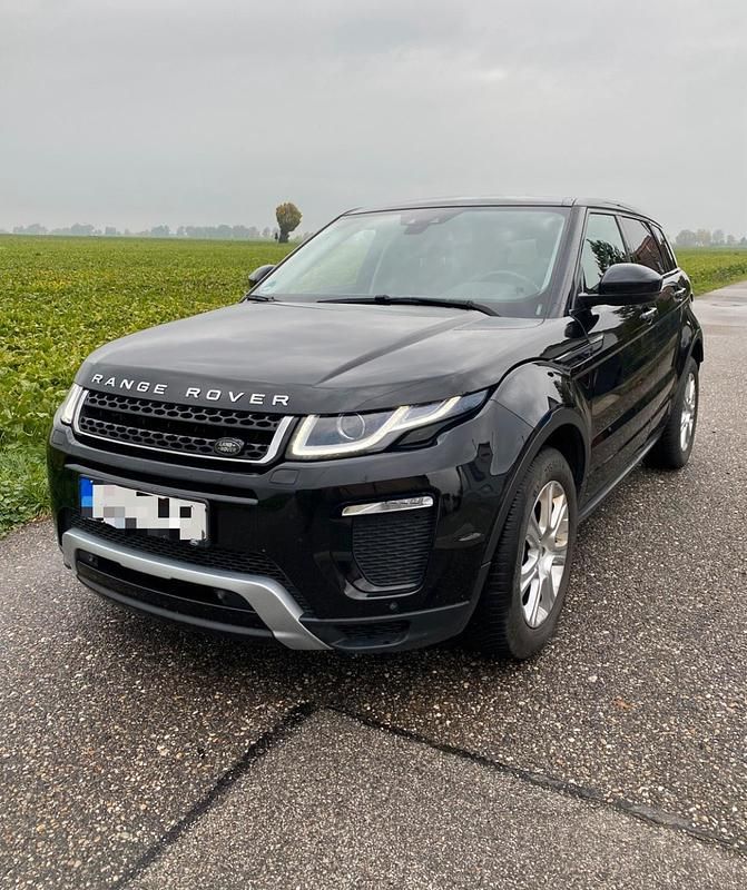 Schwarz Gebraucht 2017 Land Rover Range Rover evoque SE Dynamic SUV | 18.500 € (Superpreis) - Bild 1/4
