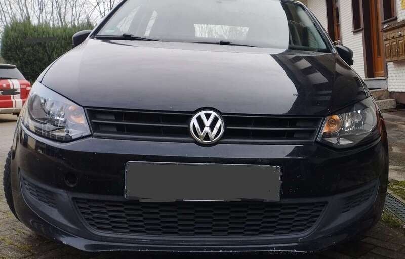 Gebraucht VW Polo Trendline 69 PS (50 kW) 2009 Schwarz Limousine
