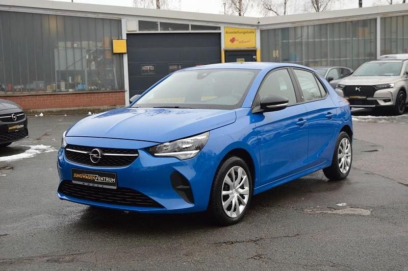 Blau Gebraucht 2022 Opel Corsa Edition Limousine | 12.440 € (Superpreis) - Bild 1/4