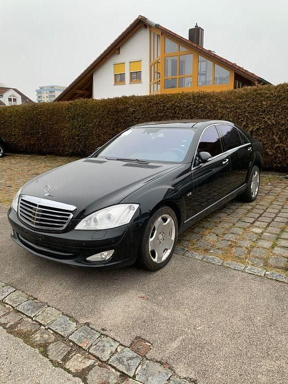 Schwarz Gebraucht 2007 Mercedes S600 Limousine | 14.900 € (Superpreis) - Bild 1/4