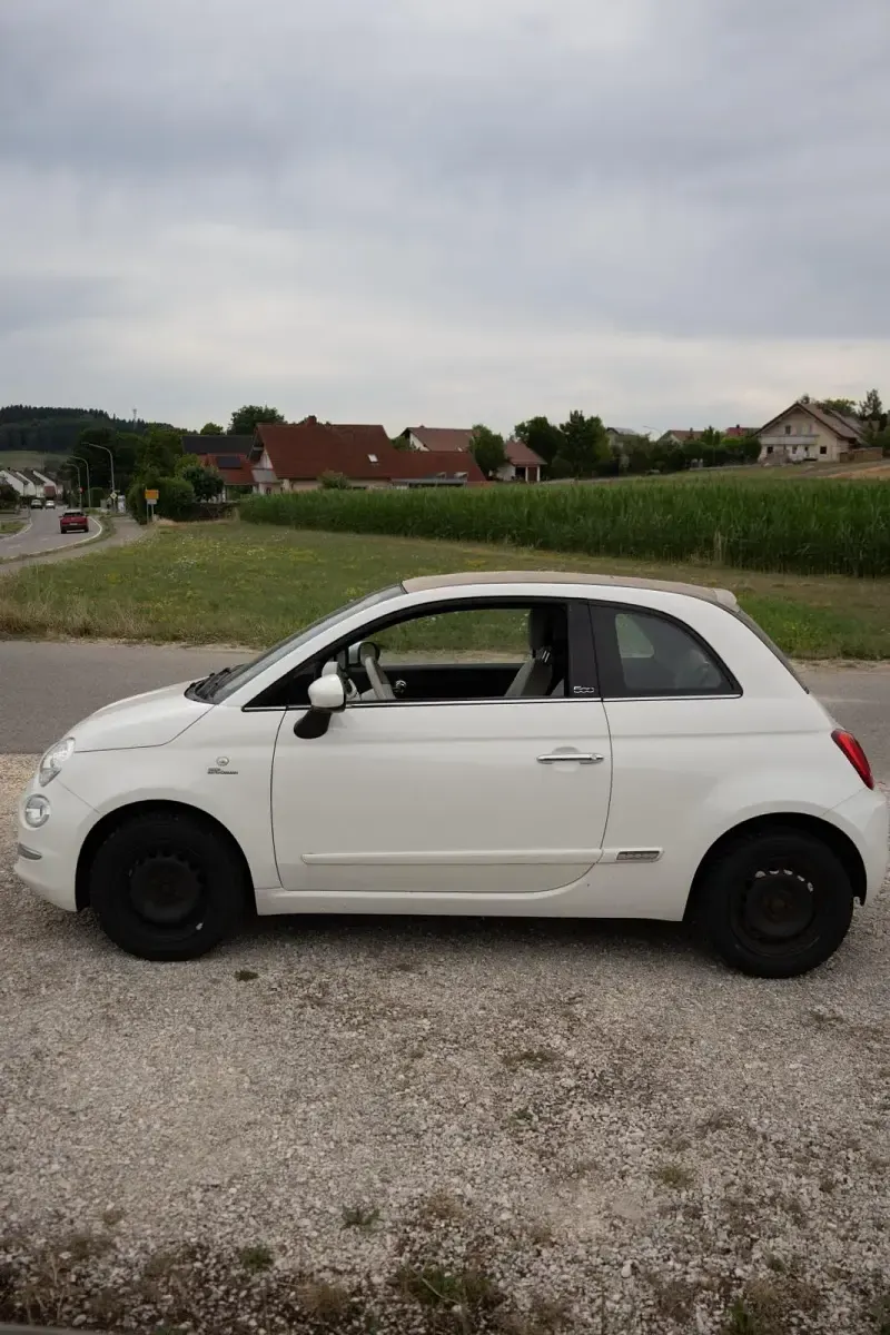 Gebraucht Fiat 500 86 PS (63 kW) 2017 Weiß Cabrio