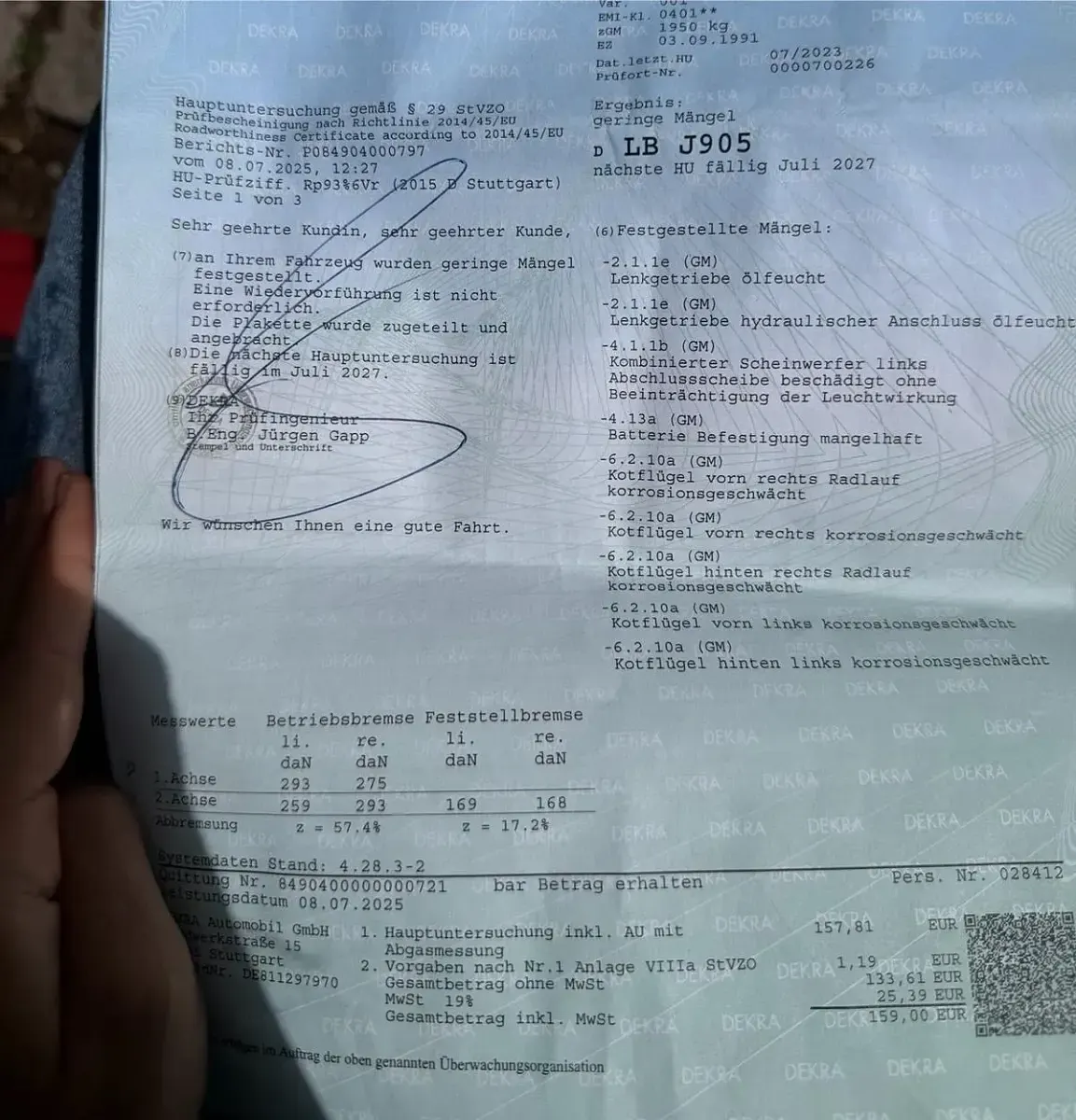 Gebraucht Volvo 740 1991 Rot Kombi