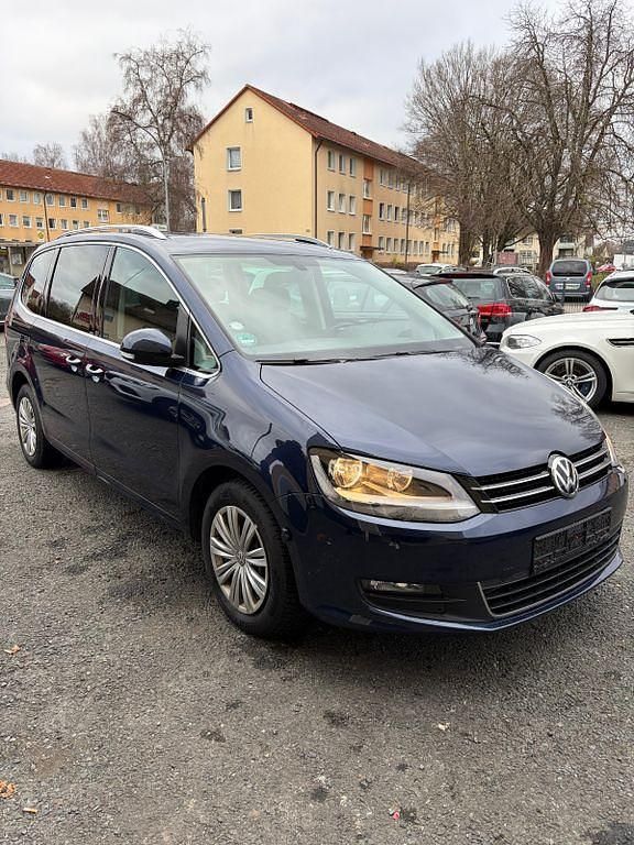 Gebraucht VW Sharan 150 PS (110 kW) 2016 Blau Van / Kleinbus