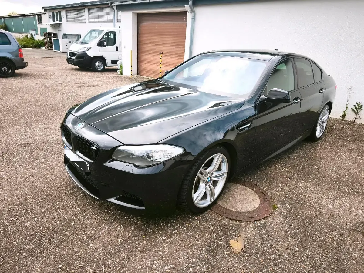 Brugt BMW M550 381 HK (280 kW) 2013 Sort Sedan