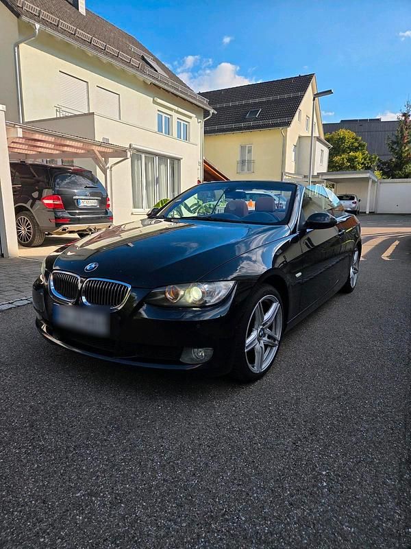 Schwarz Gebraucht 2007 BMW 325 Cabriolet Cabrio | 5.750 € (Guter Preis) - Bild 1/4