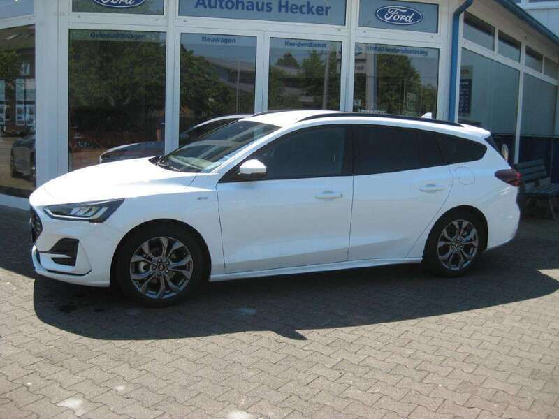 Frostweiß Neu 2024 Ford Focus ST-Line Kombi | 24.990 € (Superpreis) - Bild 1/4