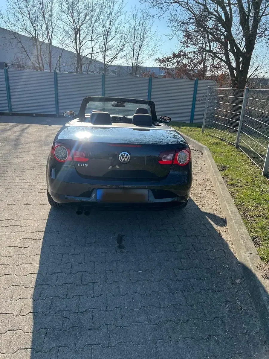 Gebraucht VW Eos 200 PS (147 kW) 2009 Schwarz Cabrio