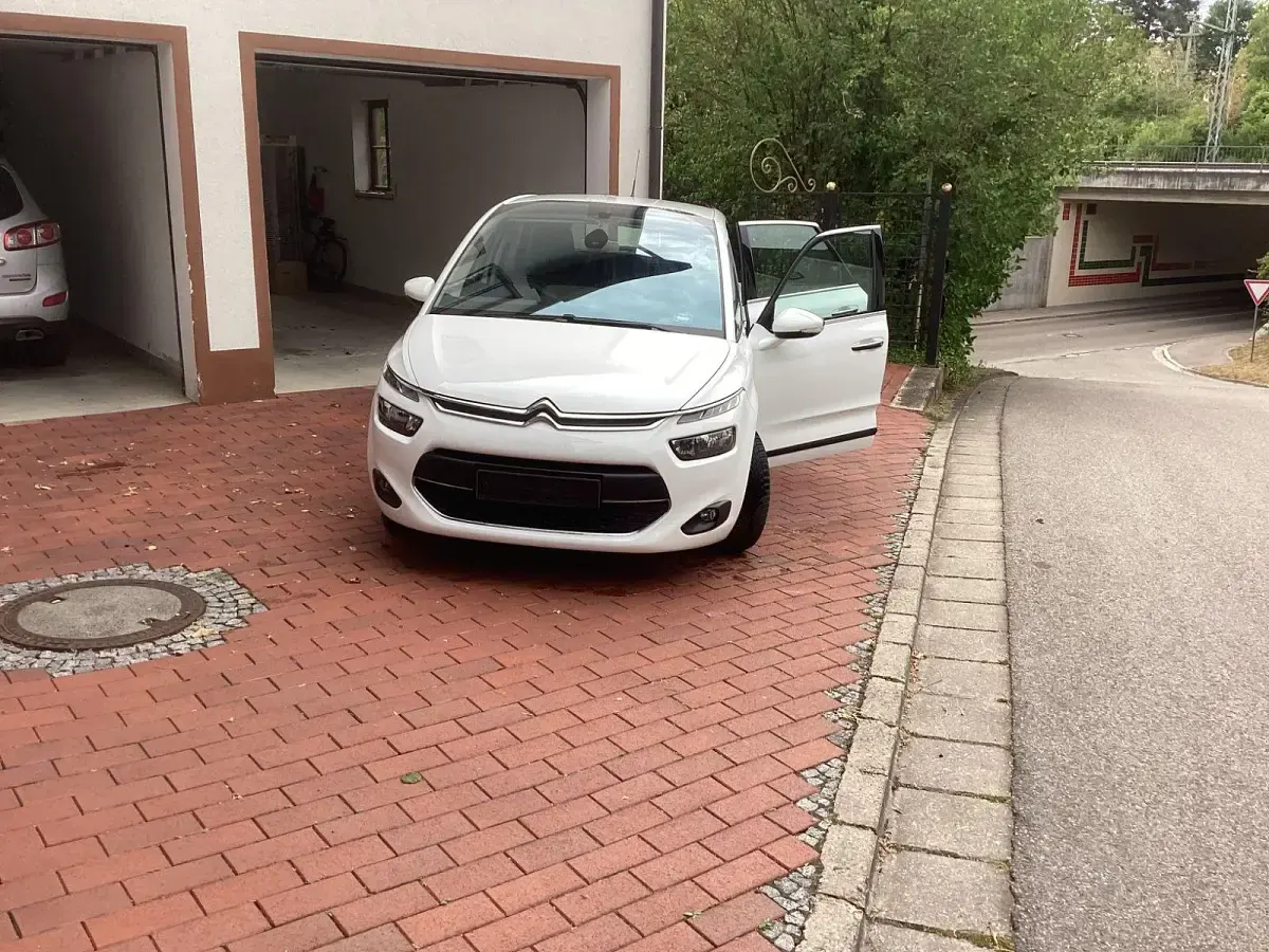 Gebraucht Citroën C4 Picasso Start 120 PS (88 kW) 2015 Weiß Van / Kleinbus
