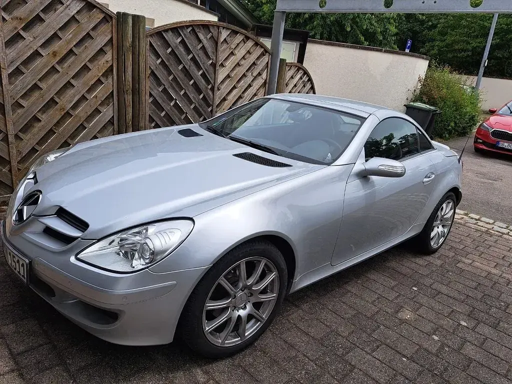Gebraucht Mercedes SLK200 AMG Edition 1 163 PS (119 kW) 2006 Silber Cabrio