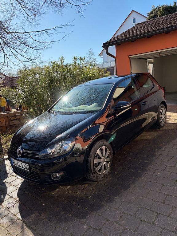 Gebraucht VW Golf VI Team 80 PS (58 kW) 2010 Schwarz Kleinwagen