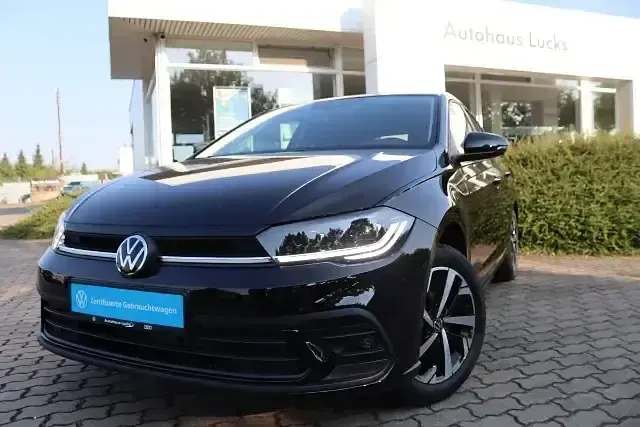 Gebraucht VW Polo Move 95 PS (69 kW) 2024 Schwarz Kleinwagen