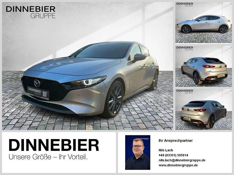 Silber Gebraucht 2020 Mazda 3 Selection Limousine | 18.332 € (Fairer Preis) - Bild 1/3