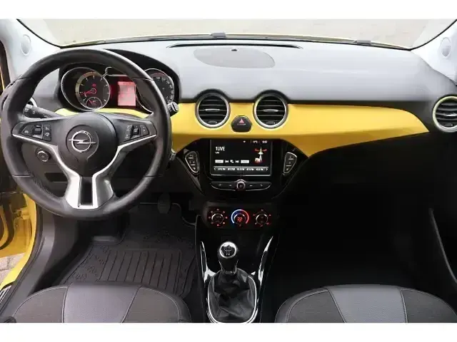 Gebraucht Opel Adam Slam 101 PS (74 kW) 2017 Uni) (gelb Kleinwagen