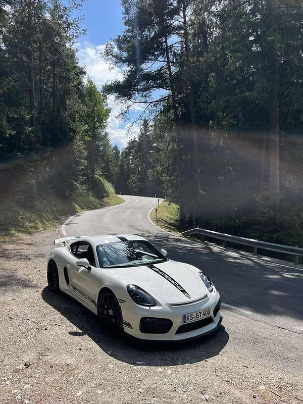 Weiß Gebraucht 2016 Porsche Cayman GT4 Coupé | 75.000 € (Superpreis) - Bild 1/4