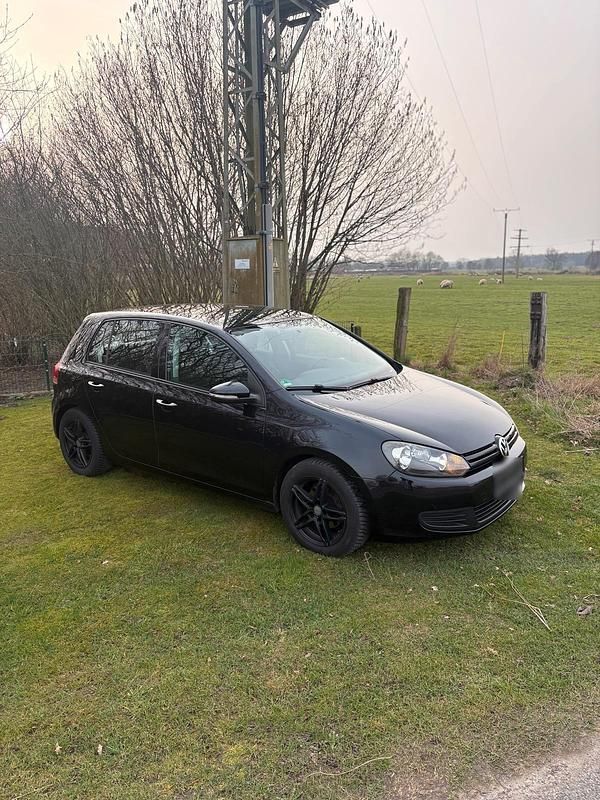 Gebraucht VW Golf VI 110 PS (80 kW) 2009 Schwarz Kleinwagen