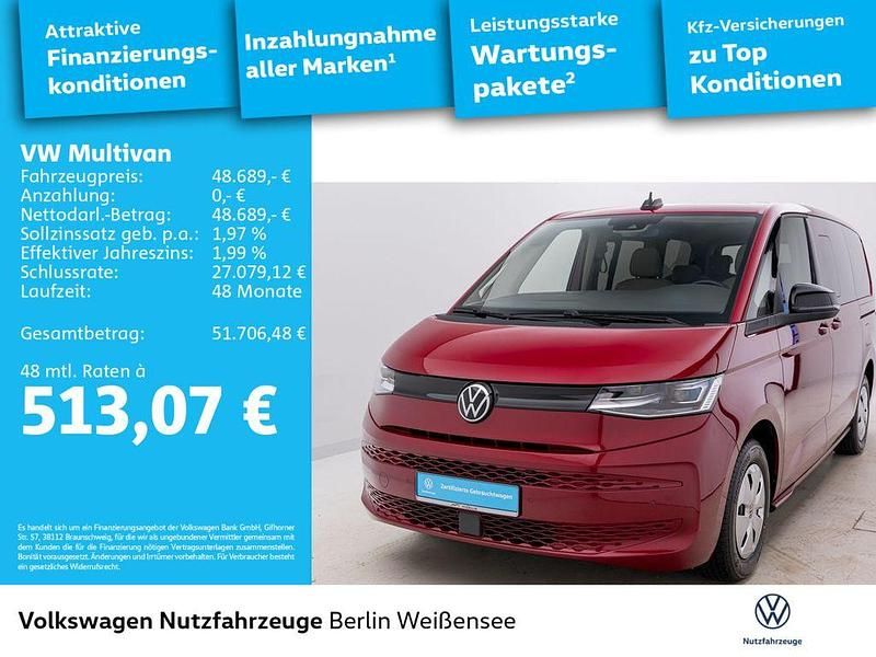 Gebraucht VW T7 Basis 150 PS (110 kW) 2023 Fortanarot metallic Van