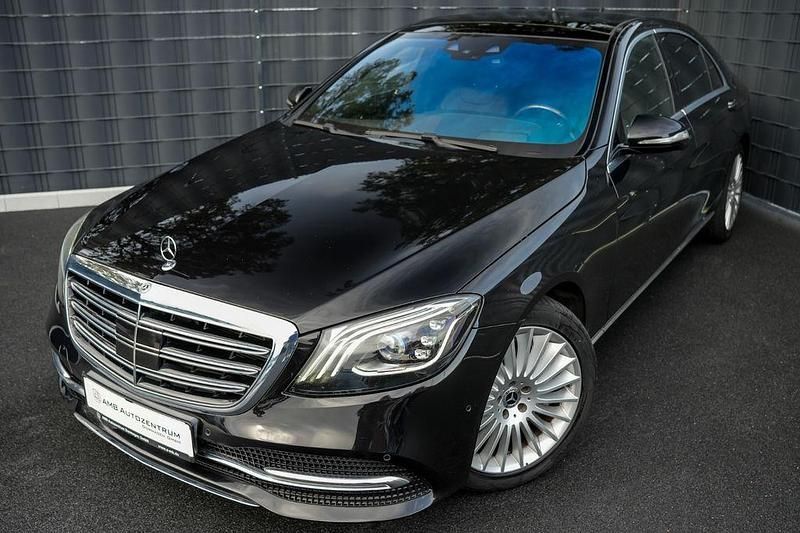 Schwarz Gebraucht 2017 Mercedes S560 Limousine | 55.499 € (Superpreis) - Bild 1/4