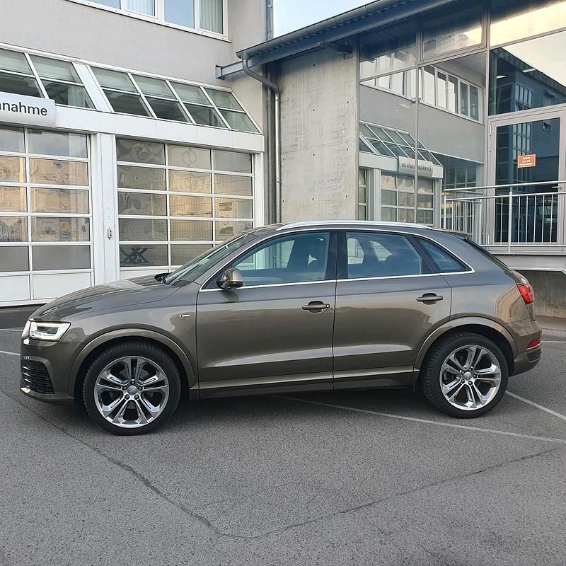 Braun Gebraucht 2016 Audi Q3 S-Line SUV | 21.400 € (Etwas zu teuer) - Bild 1/4