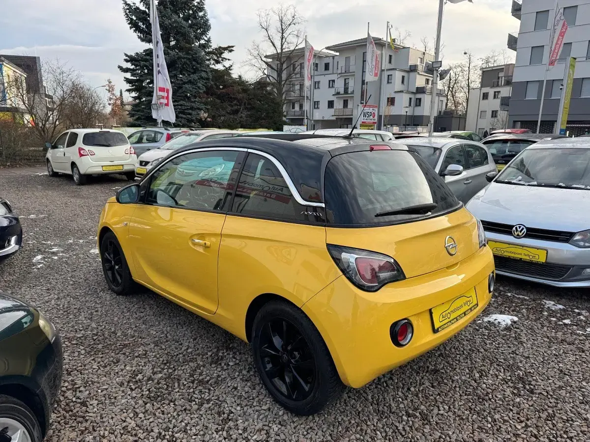 Gebraucht Opel Adam Open Air 101 PS (74 kW) 2015 Gelb Kleinwagen