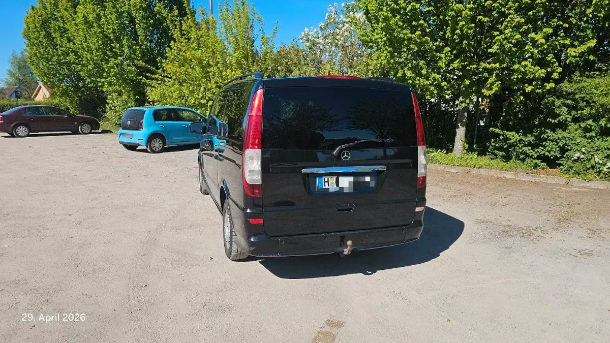 Gebraucht Mercedes Viano 204 PS (150 kW) 2010 Schwarz Van / Kleinbus
