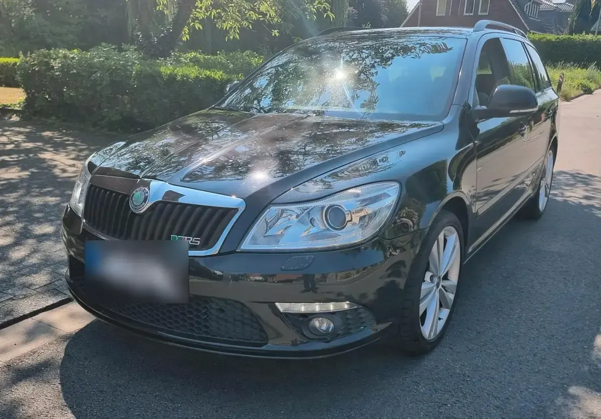 Gebraucht Skoda Octavia RS 170 PS (125 kW) 2010 Schwarz Kombi