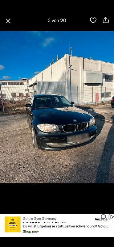 Gebraucht BMW 116 116 PS (85 kW) 2006 Schwarz Kleinwagen