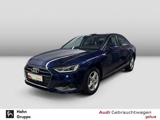 Navarrablau metallic Gebraucht 2022 Audi A4 Limousine | 26.760 € (Guter Preis) - Bild 1/4