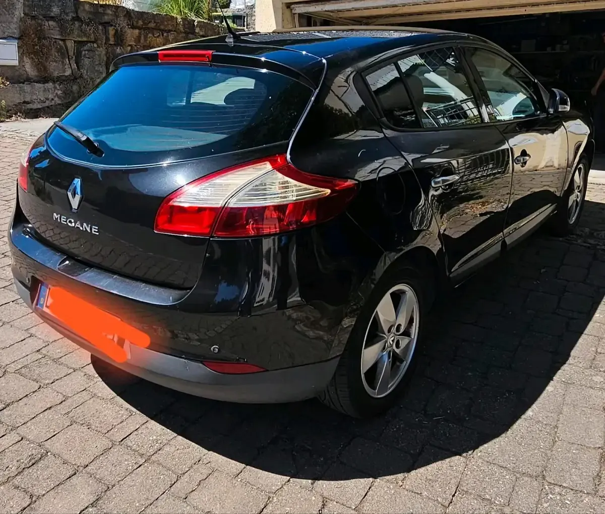 Gebraucht Renault Mégane III 113 PS (83 kW) 2008 Schwarz Limousine