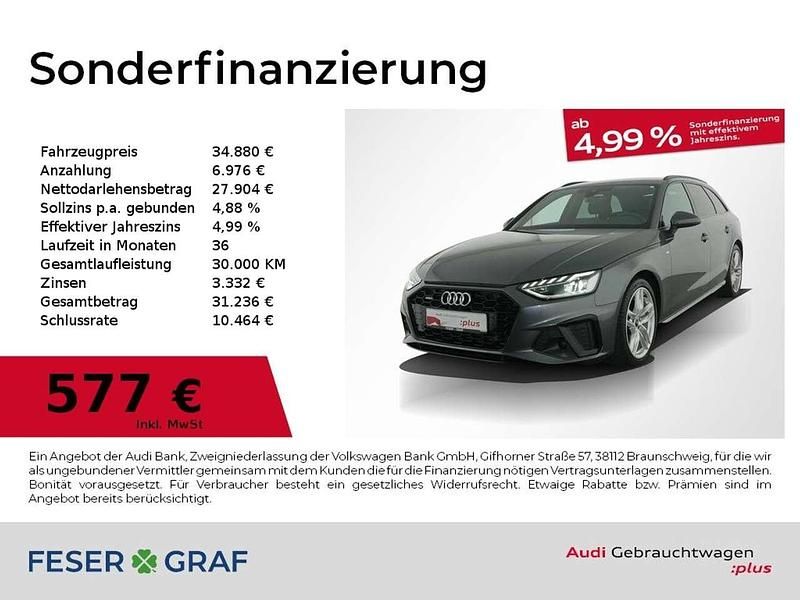Gebraucht Audi A4 S-Line 265 PS (194 kW) 2023 Daytonagrau perleffekt Kombi