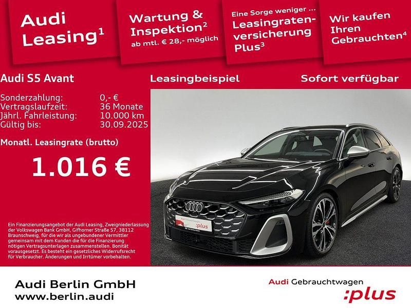 Schwarz Gebraucht 2025 Audi S5 Sport Kombi | 73.200 € (Superpreis) - Bild 1/3