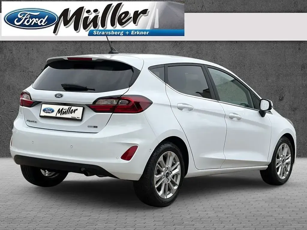 Gebraucht Ford Fiesta Titanium X 125 PS (91 kW) 2022 Frozen white Kleinwagen