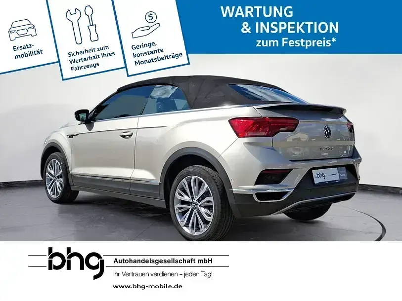 Gebraucht VW T-Roc Cabriolet Style 150 PS (110 kW) 2021 Schwarz Cabrio