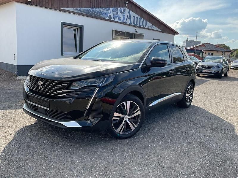 Schwarz Gebraucht 2021 Peugeot 3008 Allure SUV | 17.499 € (Guter Preis) - Bild 1/4