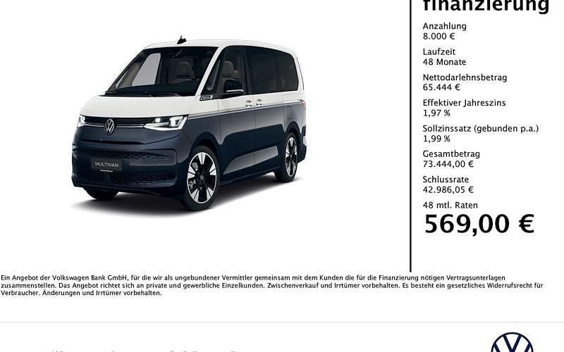 Neu VW Multivan 150 PS (110 kW) 2026 Blau Van