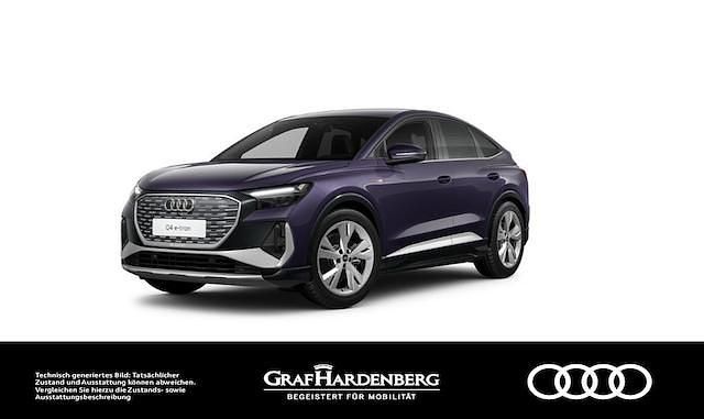 Auroraviolett metallic Gebraucht 2022 Audi Q4 Sportback e-tron Ambiente SUV | 27.980 € (Superpreis) - Bild 1/4