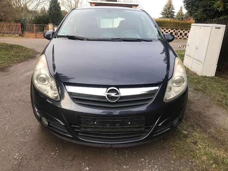 Gebraucht Opel Corsa Edition 80 PS (58 kW) 2008 Blau Kleinwagen