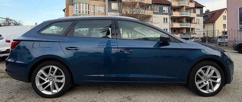 Gebraucht Seat Leon ST Style 125 PS (91 kW) 2015 Blau Kombi