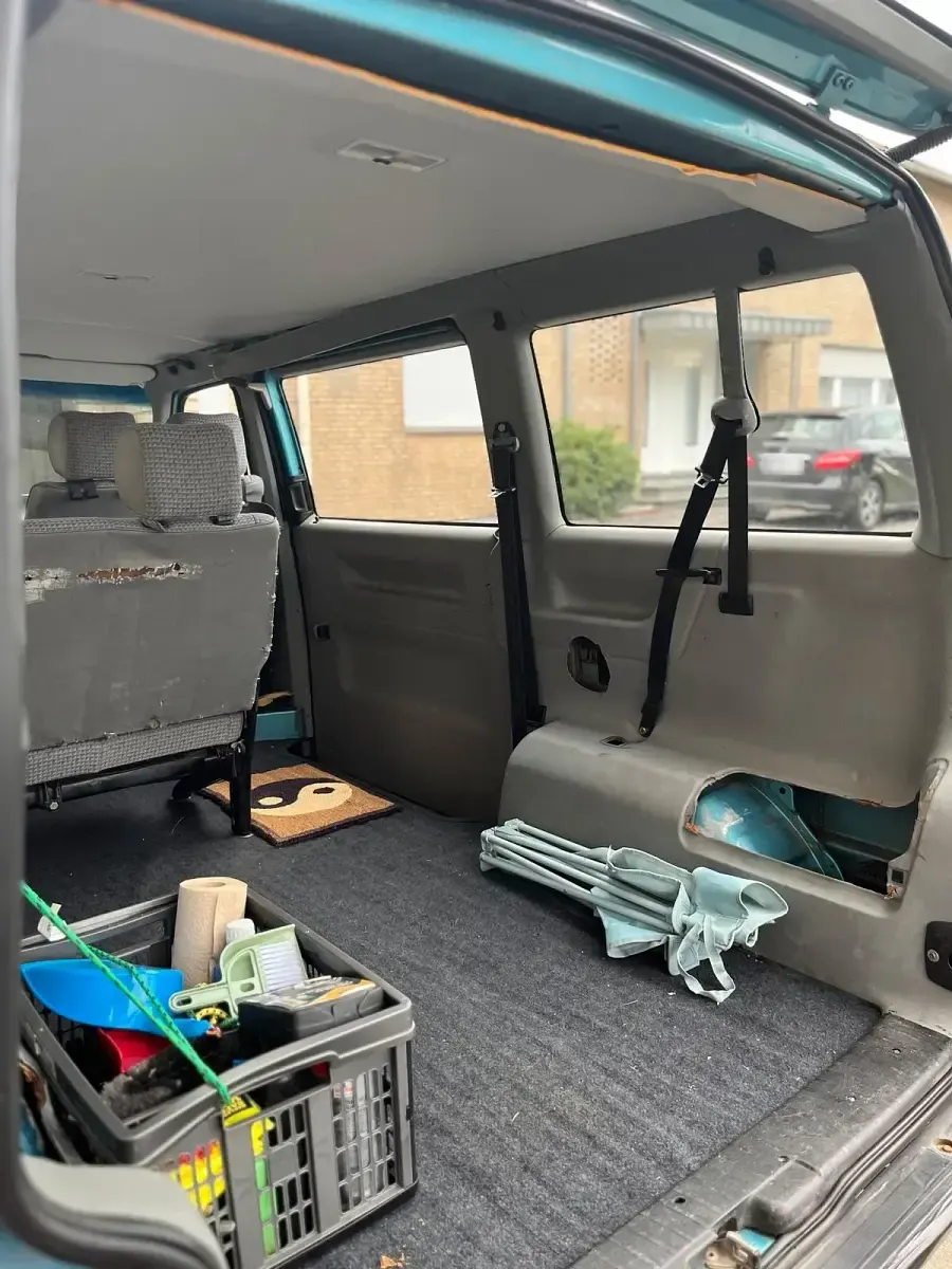 Gebraucht VW T4 84 PS (61 kW) 1992 Blau Van