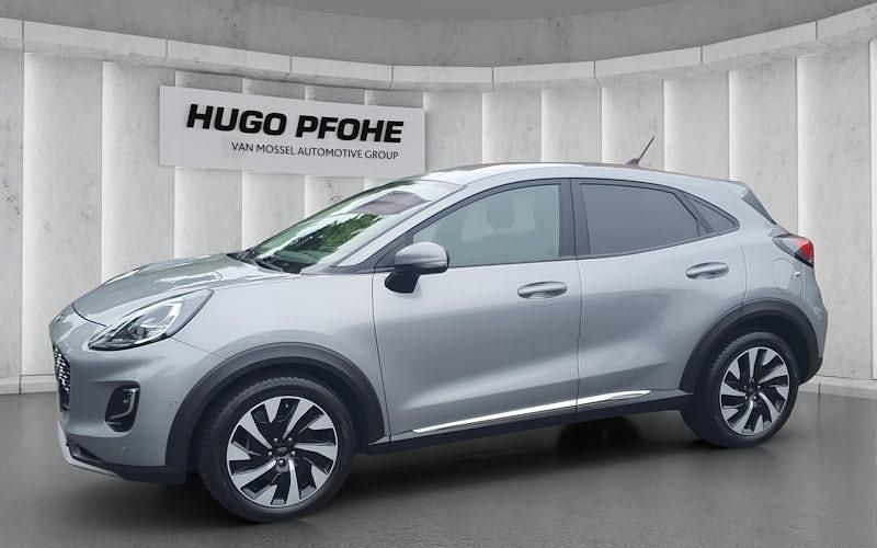 Schwarz Gebraucht 2022 Ford Puma Gen-E Titanium SUV | 18.199 € - Bild 1/4