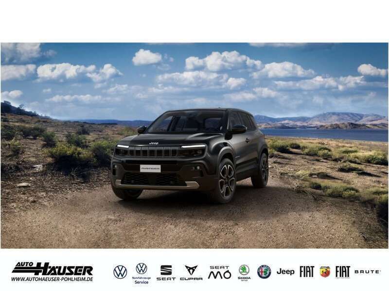 Volcano black Neu 2025 Jeep Avenger EV Summit SUV | 40.945 € (Teuer) - Bild 1/3