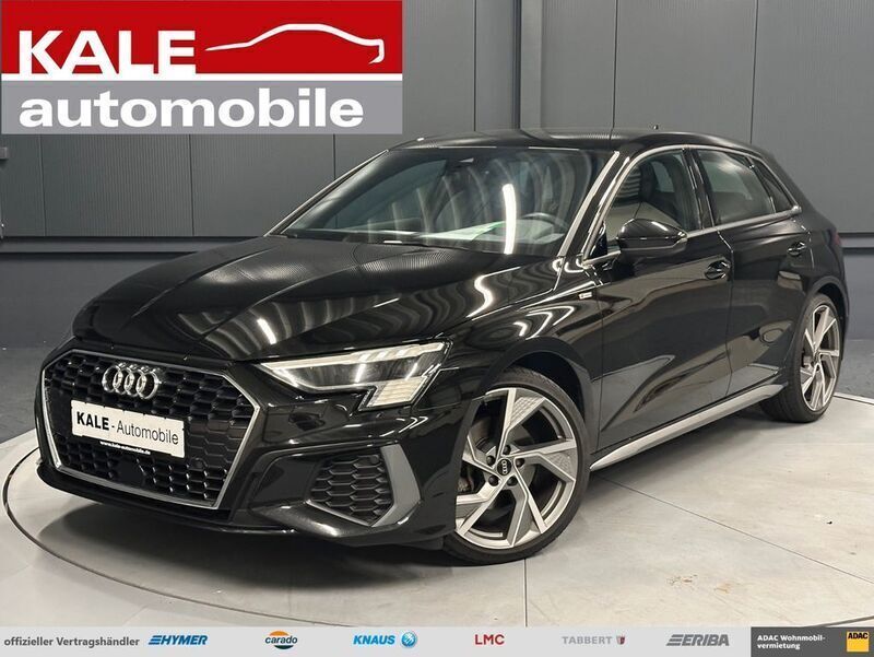 Schwarz Gebraucht 2023 Audi A3 S-Line Limousine | 36.970 € - Bild 1/4