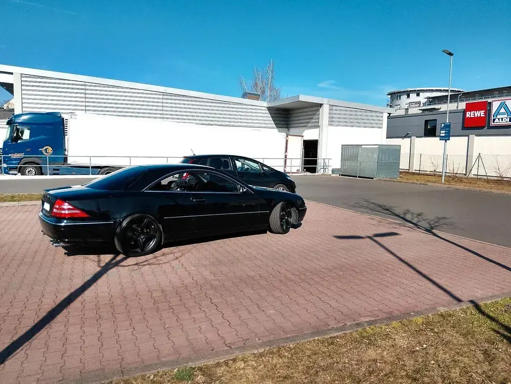 Gebraucht Mercedes CL55 AMG AMG 360 PS (264 kW) 2001 Schwarz Coupé