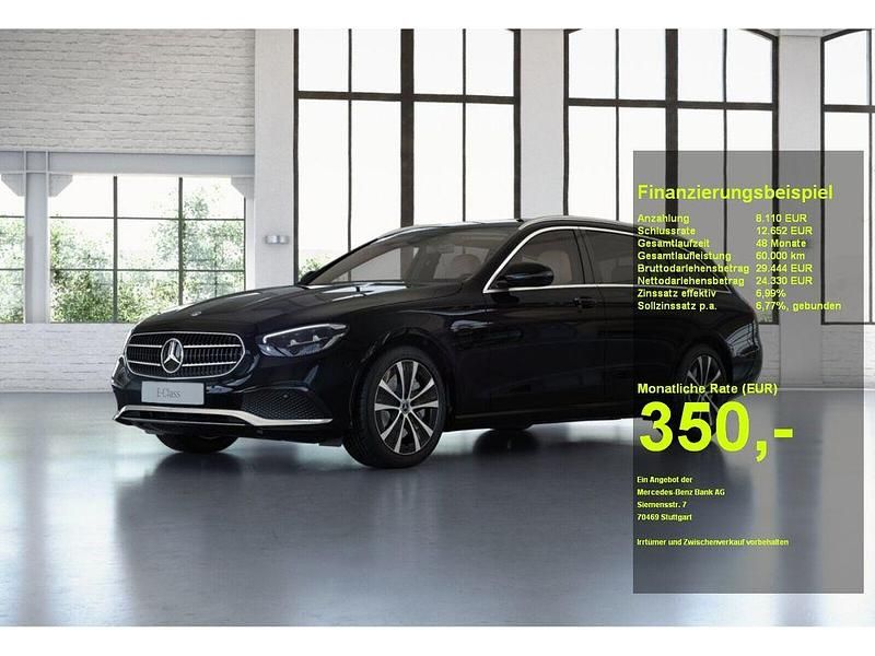 Schwarz Gebraucht 2021 Mercedes E300 Avantgarde Limousine | 32.350 € (Fairer Preis) - Bild 1/3