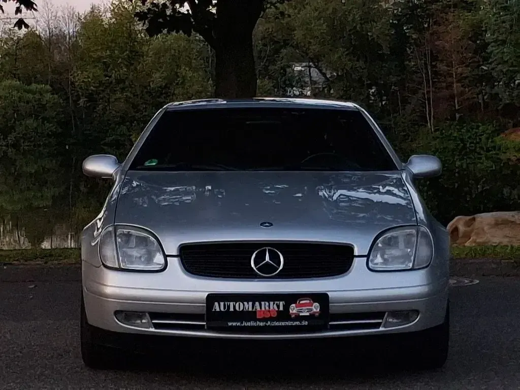 Gebraucht Mercedes SLK230 193 PS (141 kW) 1999 Grau Cabrio
