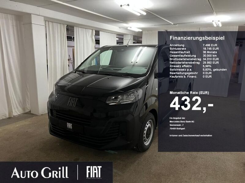 Schwarz perl schwarz Neu 2025 Fiat Scudo Van / Kleinbus | 36.553 € (Etwas zu teuer) - Bild 1/4