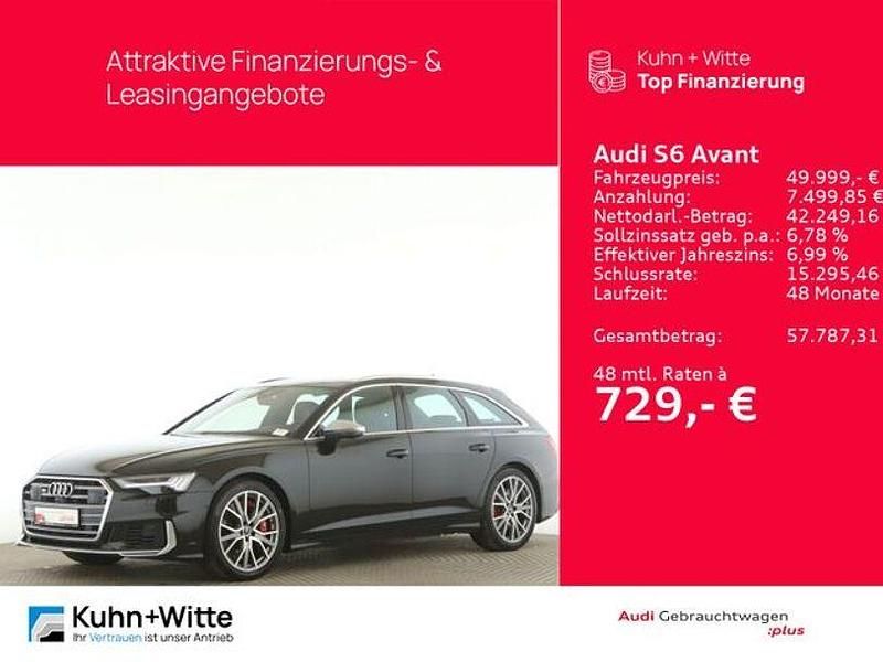Gebraucht Audi S6 Ambiente 344 PS (253 kW) 2023 Mythosschwarz metallic Kombi
