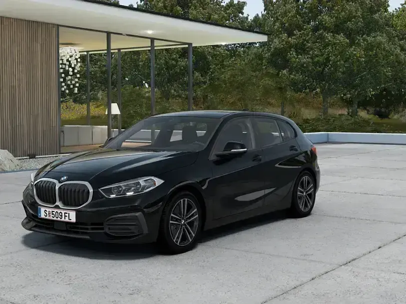 Gebraucht BMW 118 Advantage 150 PS (110 kW) 2023 Black sapphire (schwarz) Kleinwagen