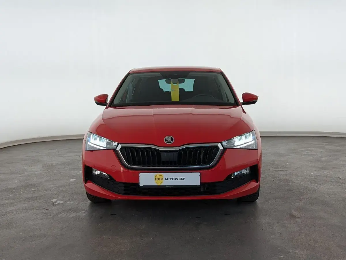 Gebraucht Skoda Scala Drive 150 PS (110 kW) 2020 Rot Kleinwagen